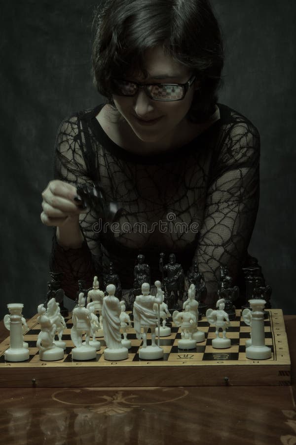 Chessmaster stock image. Image of business, check, beautiful