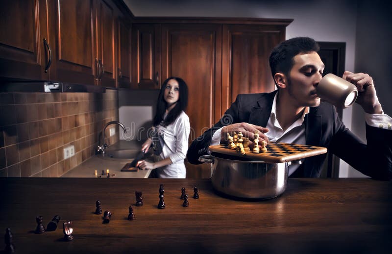 Chessplayer. Foto conceptual. imagen de archivo libre de regalías Chessplayer. Foto conceptual. imagen de archivo libre de regalías