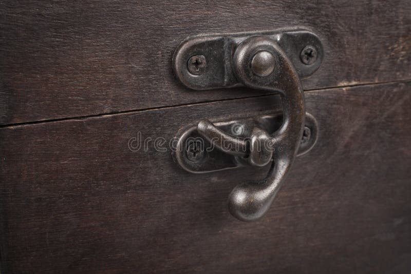 Chest with a lock stock image. Image of nice, objects 58424141
