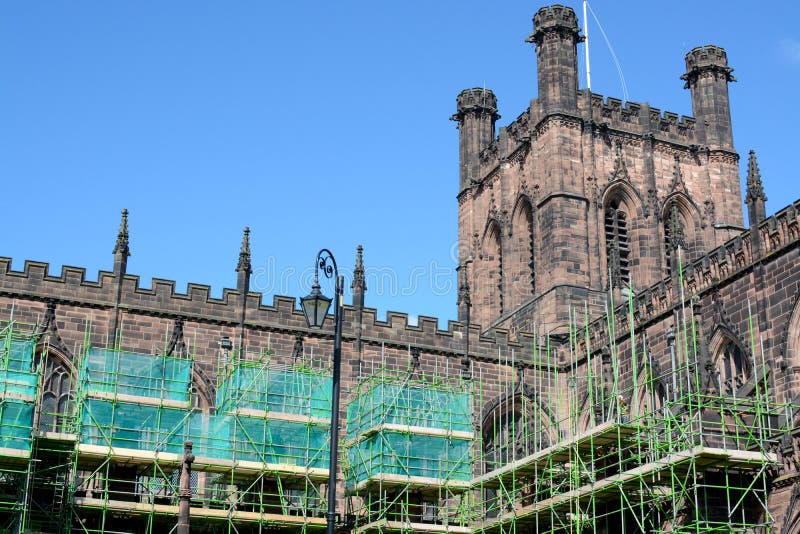Chester-Kathedrale, Großbritannien stockfotos Chester-Kathedrale, Großbritannien stockfotos