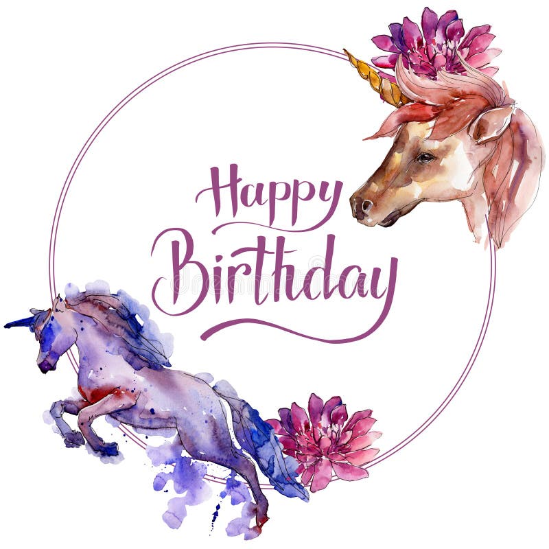 Cheval Mignon De Licorne Calligraphie De Monogramme D Ecriture De Joyeux Anniversaire Fond D Aquarelle Frontiere Ronde De Cadre Illustration Stock Illustration Du Calligraphie Joyeux Cheval Mignon De Licorne Calligraphie De Monogramme D Ecriture De Joyeux Anniversaire Fond D Aquarelle Frontiere Ronde De Cadre Illustration Stock Illustration Du Calligraphie Joyeux