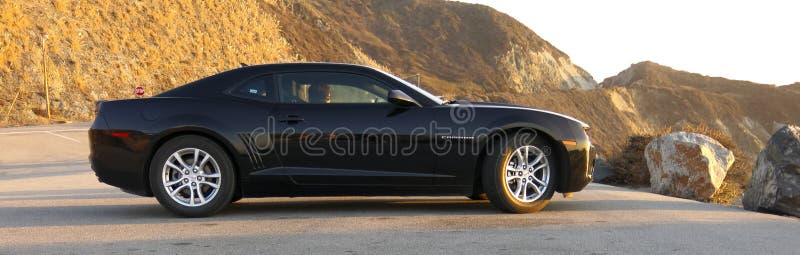 Chevrolet Camaro at Big Sur