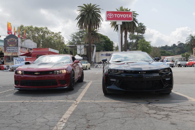 Chevrolet Camaro on display