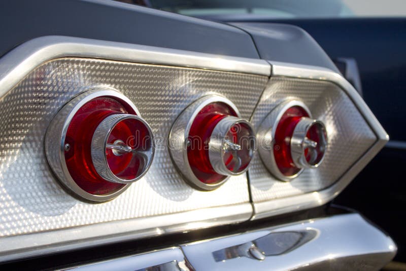 Chevrolet Impala Tail Light Stock Photo Image of chrome, space 32296642