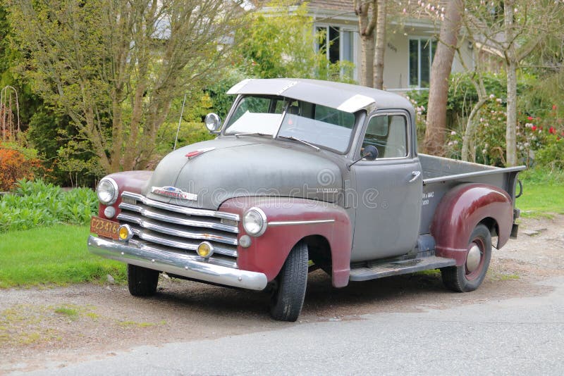 Chevrolet-Kleintransporter 1950 lizenzfreies stockbild Chevrolet-Kleintransporter 1950 lizenzfreies stockbild