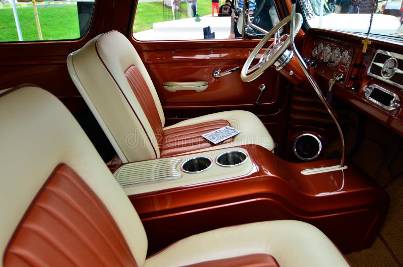 Luxurious Vehicle Interior Stock Image Image Of Profile