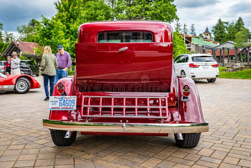 Rumble Seat on old American Car Stock Photo - Alamy