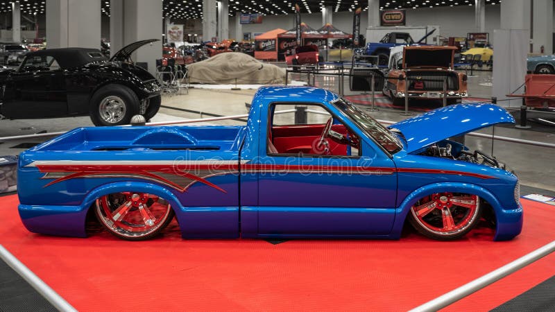 A 1995 Chevrolet S10 Pickup Truck Interpretation, at Detroit Autorama ...