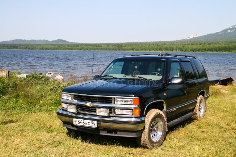 Wyświetlacz Chevrolet Tahoe Suv. Chevy Jest Podziałem