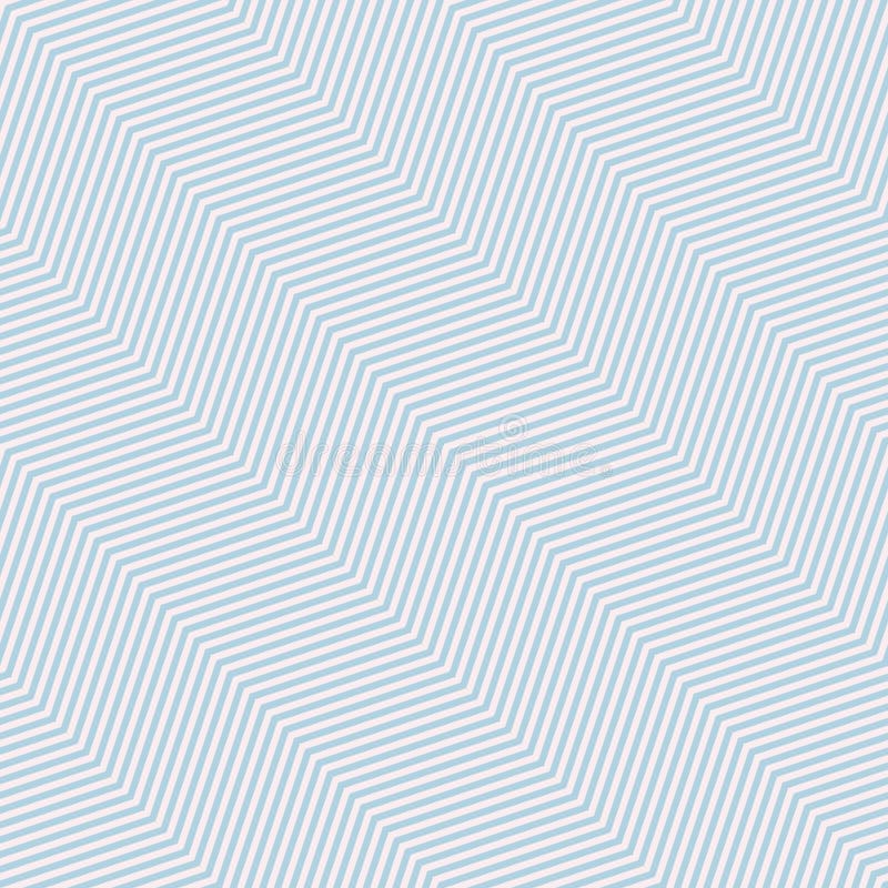 Chevron seamless pattern. Subtle background with thin diagonal zigzag lines royalty free illustration
