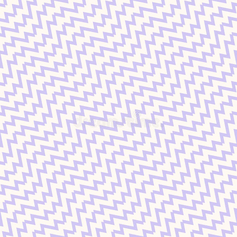 Chevron seamless pattern. Vector diagonal zigzag stripes background. Lilac color royalty free illustration