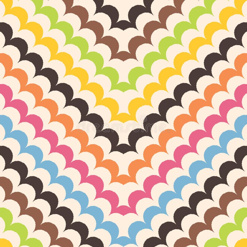 Motif de fond à chevrons illustration libre de droits