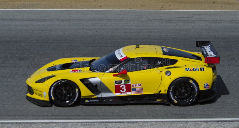 Chevy Corvette GT Le Mans Winner Editorial Photography - Image of