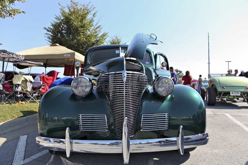 1939 Chevrolet Coupe in a car show at the annual Bikes, Blues and BBQ festival held in Fayetteville, Arkansas, the last week of September of 2014. 1939 Chevrolet Coupe in a car show at the annual Bikes, Blues and BBQ festival held in Fayetteville, Arkansas, the last week of September of 2014.