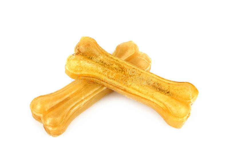 Chew Bone Isolated on White Background Stock Photo Image of chew