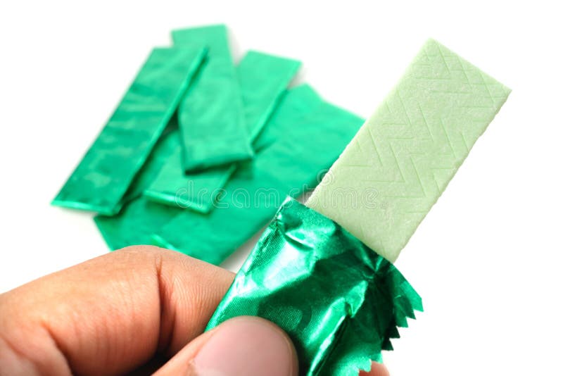 Chewing gum stock image. Image of gummy, open, fresh 26055943