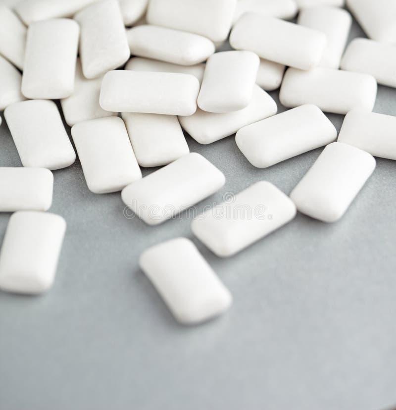 Chewinggum photo stock. Image du gomme, objets, monnayage 8000834