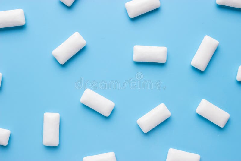 Chewing gum Background. stock photo. Image of childhood - 113380444
