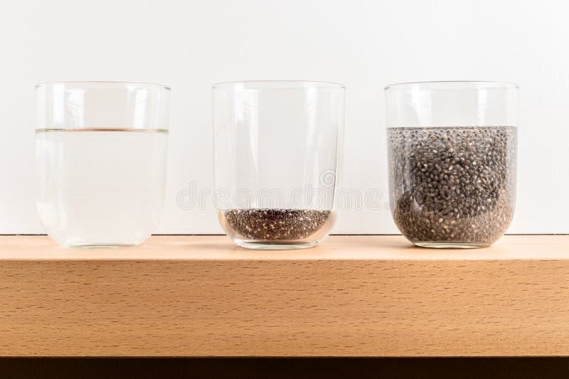 Chia seed gel texture stock photo. Image of hydrophilic 72509548