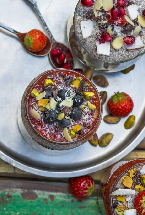 Chia seed pudding