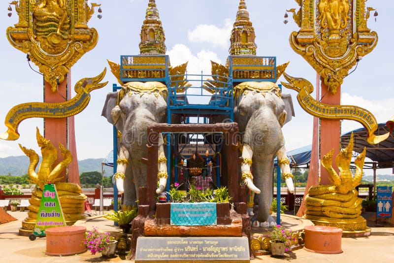 Chiang Rai, Thailand, May 31 2015 - Golden Big Buddha in Golden ...