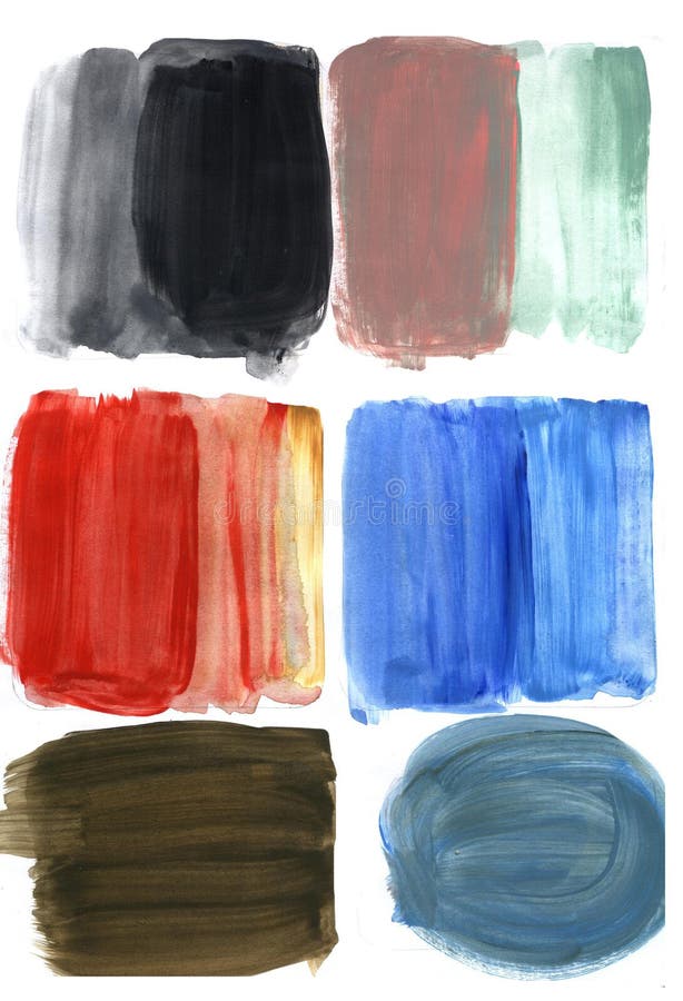 Chiazze e strutture dipinte estratto Macchie variopinte acriliche illustrazione vettoriale Chiazze e strutture dipinte estratto Macchie variopinte acriliche illustrazione vettoriale