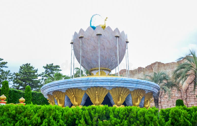 CHIBA, JAPAN: Arabian Coast attraction area in Tokyo Disneysea located in Urayasu, Chiba, Japan stock photo CHIBA, JAPAN: Arabian Coast attraction area in Tokyo Disneysea located in Urayasu, Chiba, Japan stock photo
