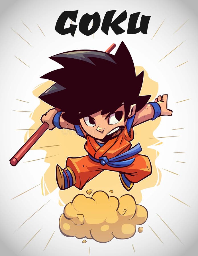 Dragon Ball Z Filho Goku Anime - Gráfico vetorial grátis no