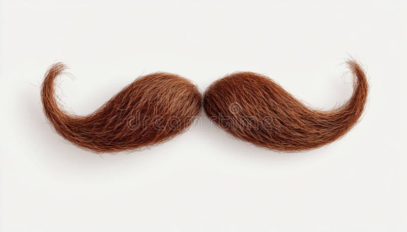 Chic Brown Musthe Σε Λευκό Φόντο στοκ φωτογραφία με δικαίωμα ελεύθερης χρήσης