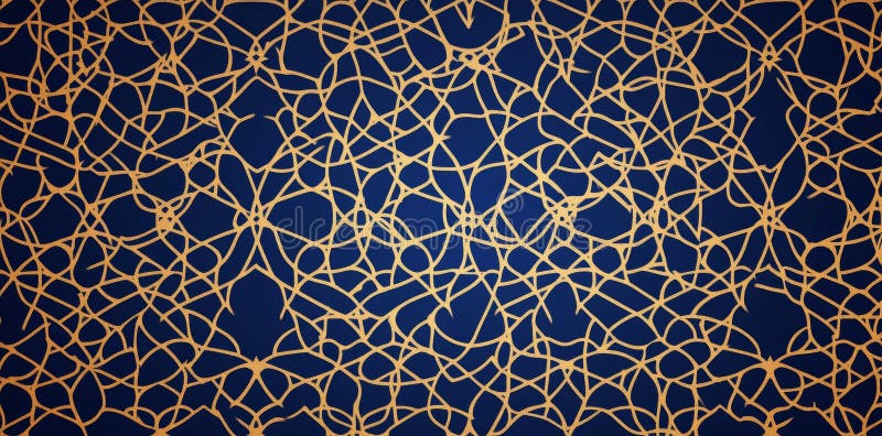 Chic Gold and Blue Geometric Design for Premium Decor royalty free stock photo