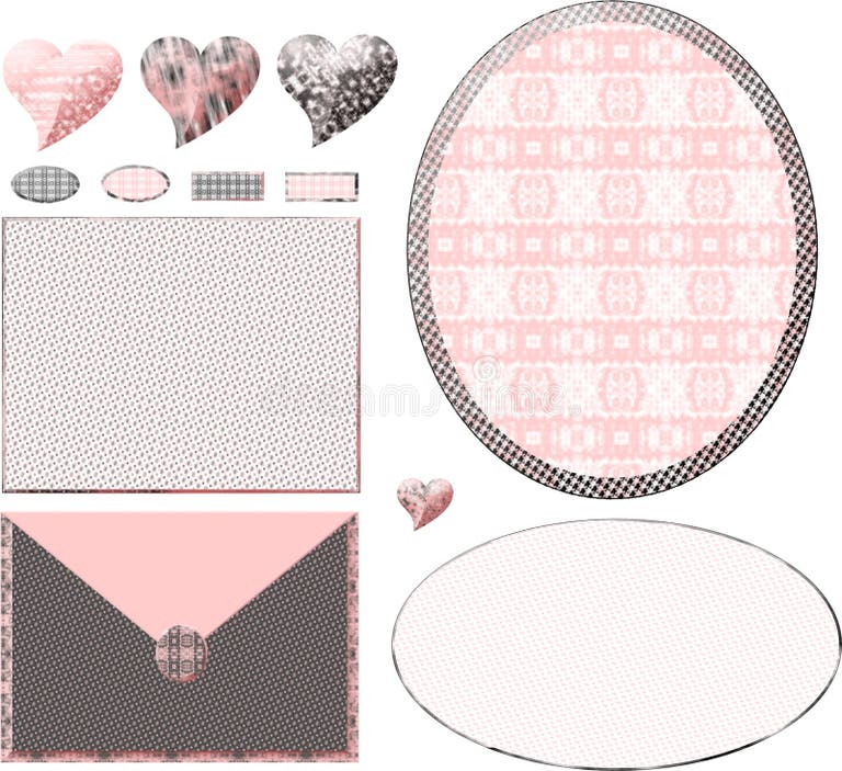 Layout Pink Scrapbook Stock Illustrations 4,007 Layout Pink Scrapbook
