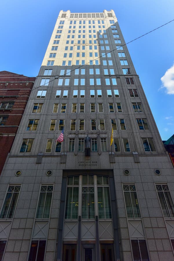 Chicago Bar Association Building Editorial Stock Image Image of