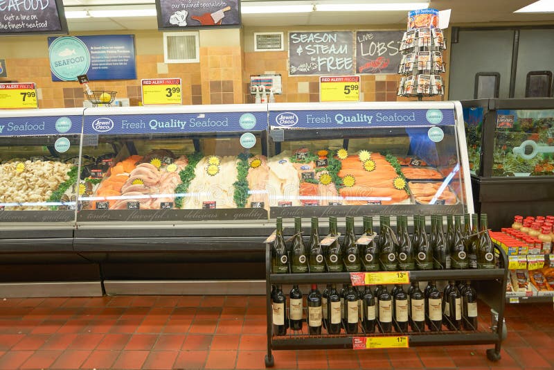 JewelOsco editorial photography. Image of market, fish 99033932