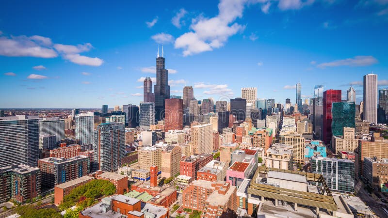 Chicago, Illinois, USA Skyline