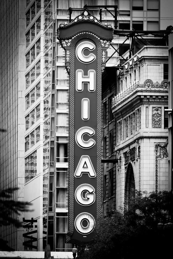 Chicago Noir - Theater Sign