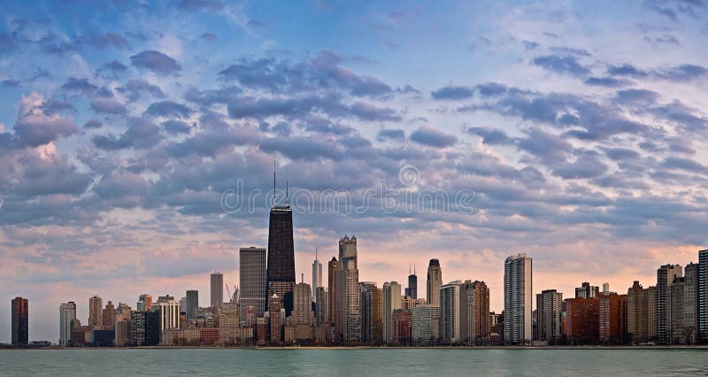 Chicago Skyline stock photo