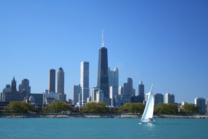 Chicago Skyline royalty free stock photography