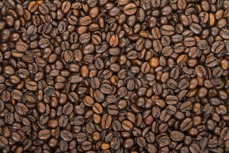 Chicchi di caffè fotografia stock libera da diritti