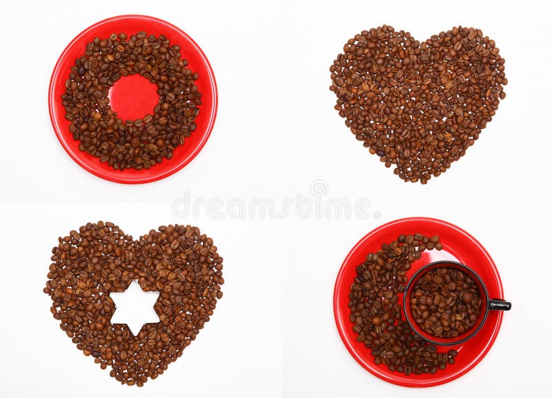 Chicchi di caffè fotografie stock Chicchi di caffè fotografie stock