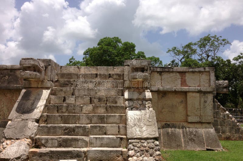 Chichen Itza, a Mayan Archaeological Site, in Yucatan, Mexico Stock ...