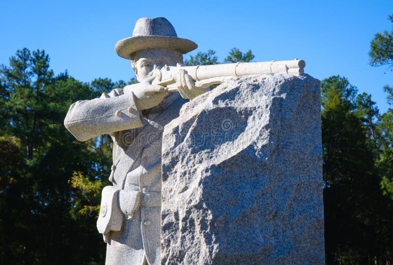 Chickamauga y parque militar nacional de Chattanooga imágenes de archivo libres de regalías Chickamauga y parque militar nacional de Chattanooga imágenes de archivo libres de regalías