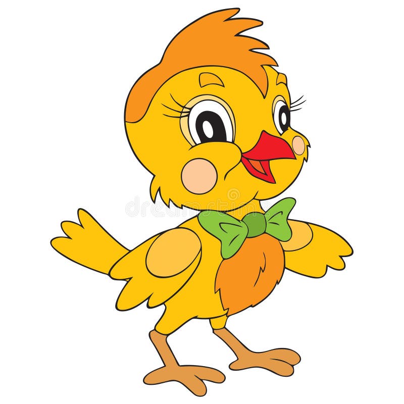 Chicken stock illustration