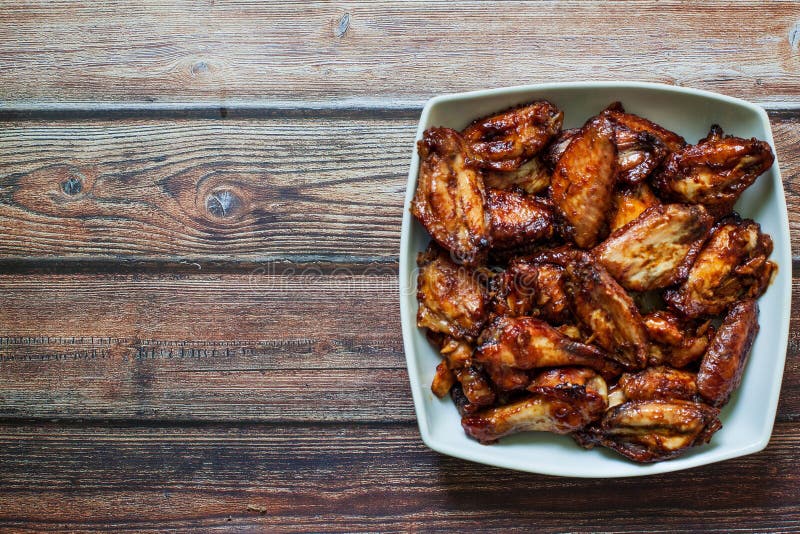 Chicken bbq wings stock image. Image of meat, appetizer 138540823