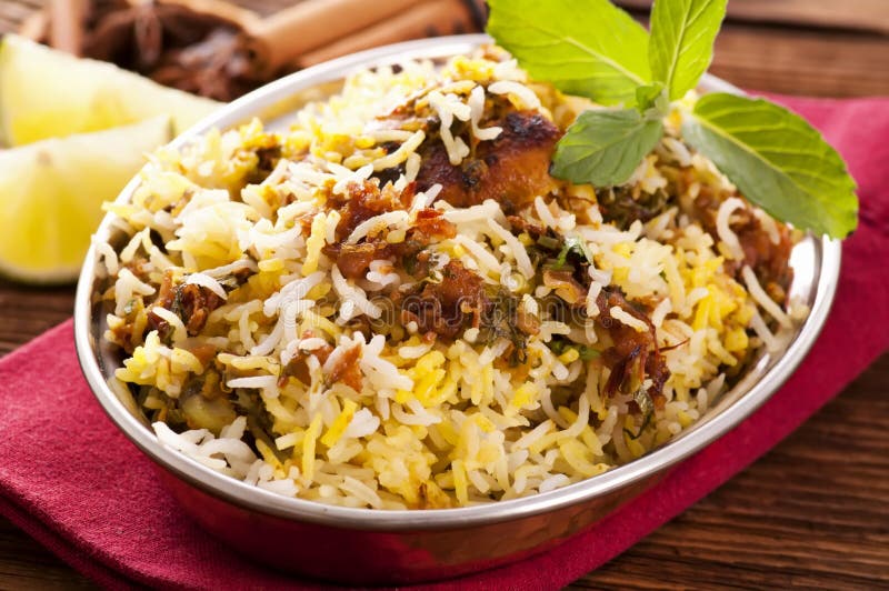 Chicken biryani