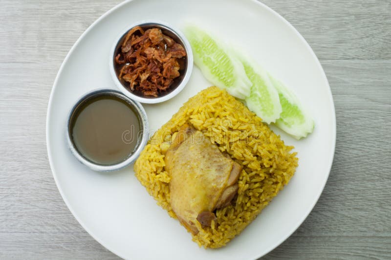 Chicken Biryani with Green Chutney Stock Image Image of chinese, dish