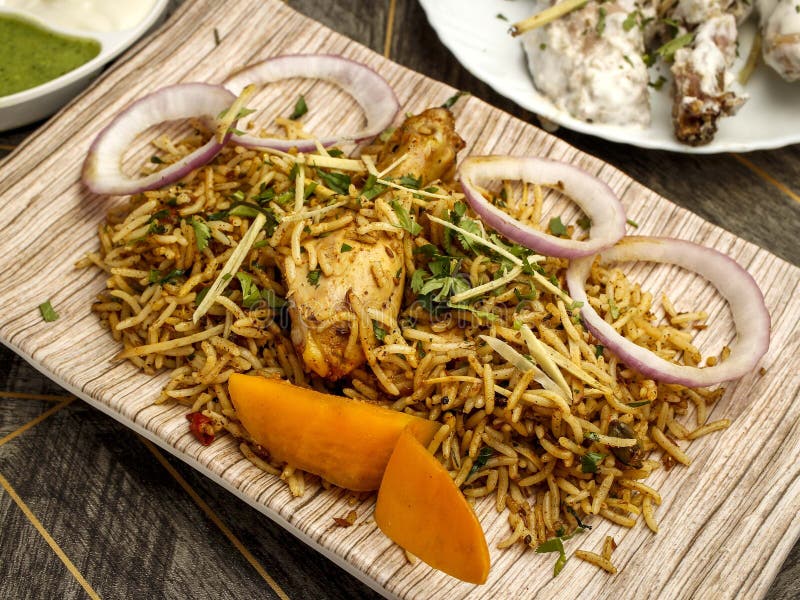 Chicken biryani an indian dum biryani. Chicken dum biryani stock images, royalty-free photos and pictures