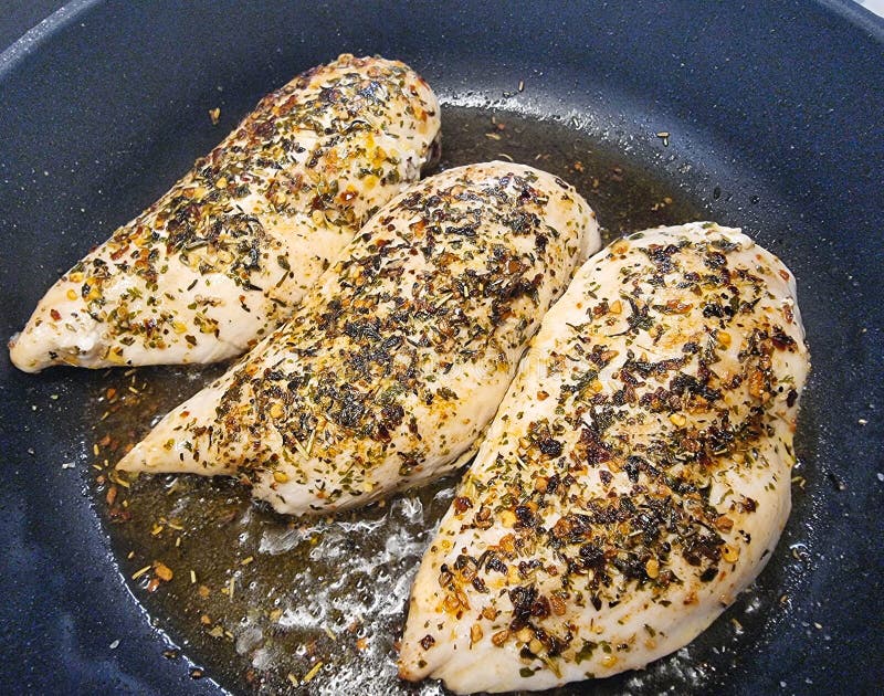 Chicken breast fillet stock photo. Image of grill, delicious - 285260956