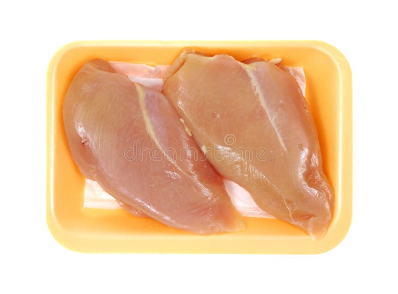 Download Chicken Breast On Food Tray Stock Photo - Image of protein, fresh: 21348854