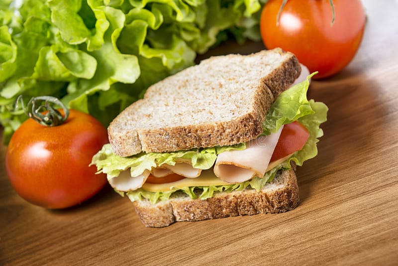 Chicken breast sandwich stock photo. Image of calorie 39639818