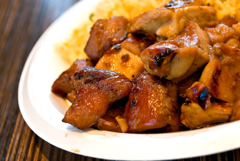 Chicken Breast Fillets on the White Background Stock Image Image of